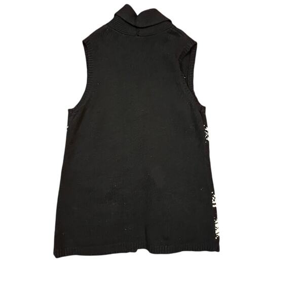 Coldwater Creek Wool Blend Grandpa Button Down Sweater Vest  w/pockets Size XL - Picture 2 of 7